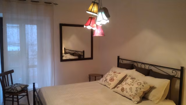 Il paesaggio della Valle Roveto visto dalla zona del B&B