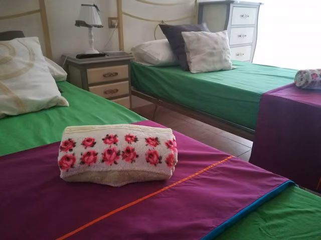 La terrazza e gli spazi esterni del B&B La casetta di Nonna Cecilia